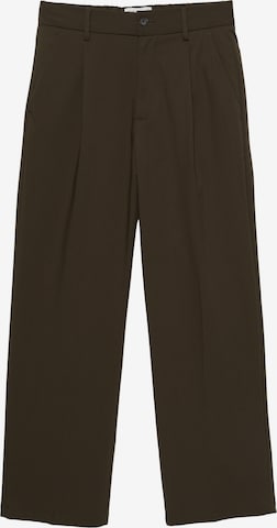 Pull&Bear Wide Leg Laskoshousut värissä vihreä: etupuoli