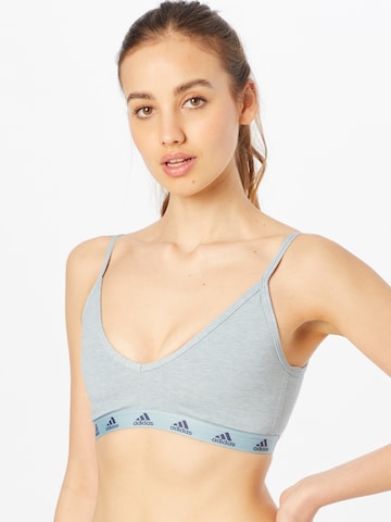 ADIDAS SPORTSWEAR Bustier Sport bh 'Evydy' in Blauw: voorkant