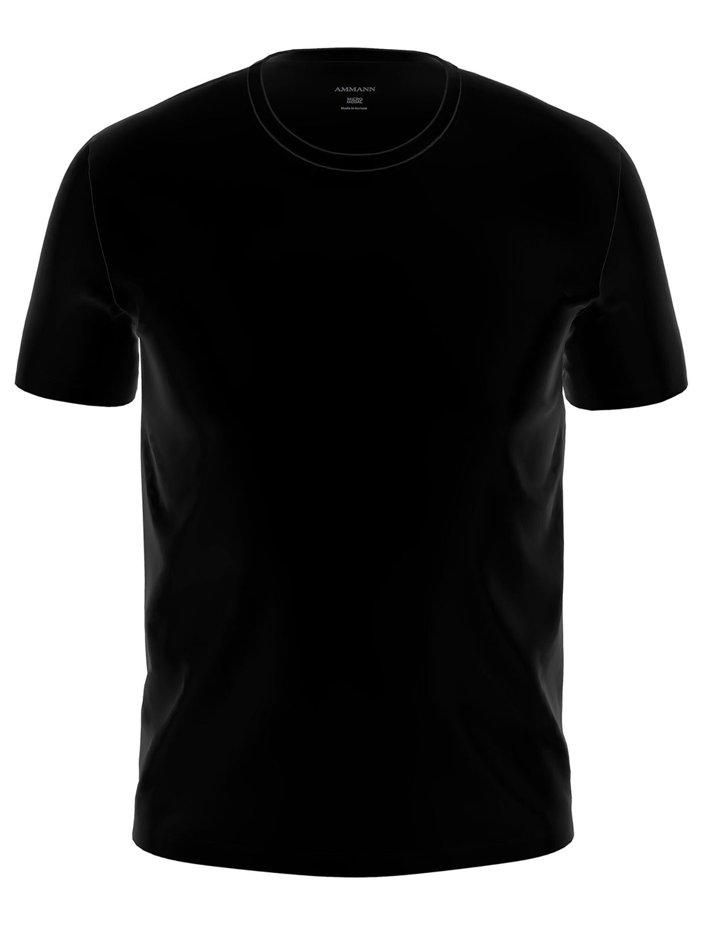 Ammann Undershirt 'Micro Modal' in Black