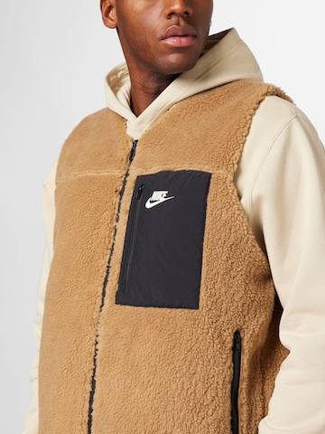 Nike Sportswear Bodywarmer in Beige