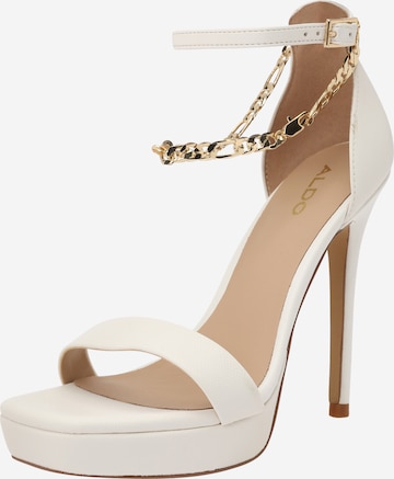 ALDO Официални дамски обувки 'SCARLETTCHAIN' в бяло: отпред