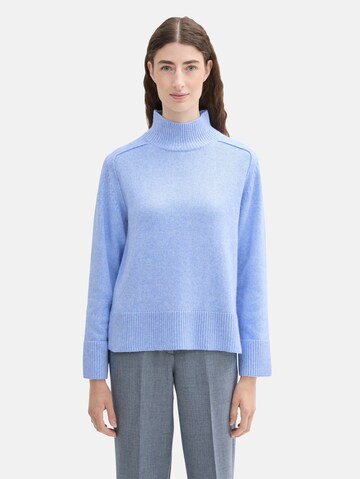 TOM TAILOR Trui in Blauw: voorkant