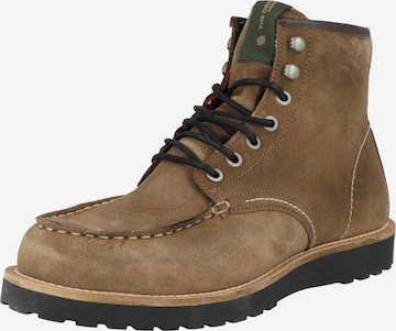 The Original 1936 Copenhagen - Botas com atacadores 'The Adly B' em cinzento: frente