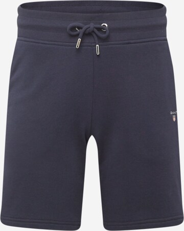 GANT Regular Broek 'Original' in Blauw: voorkant