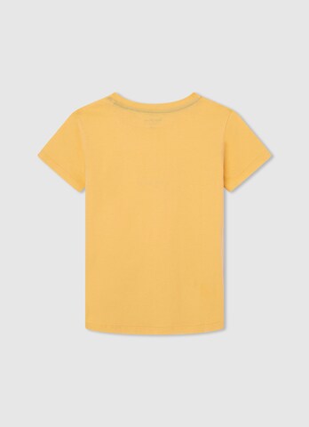 Pepe Jeans - Camiseta 'New Art' en amarillo