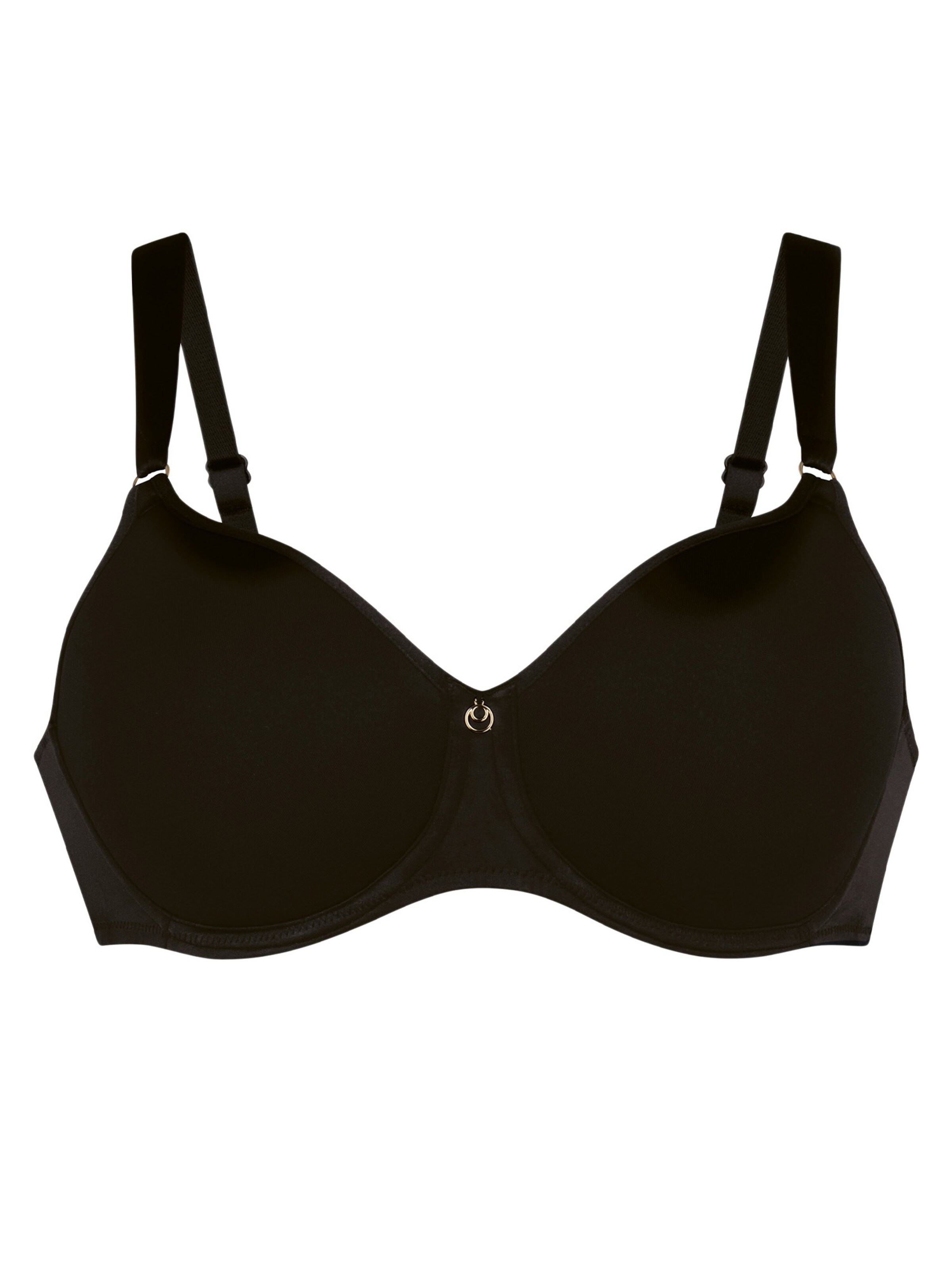 ANITA T-shirt Bra 'Claire' in Black: front