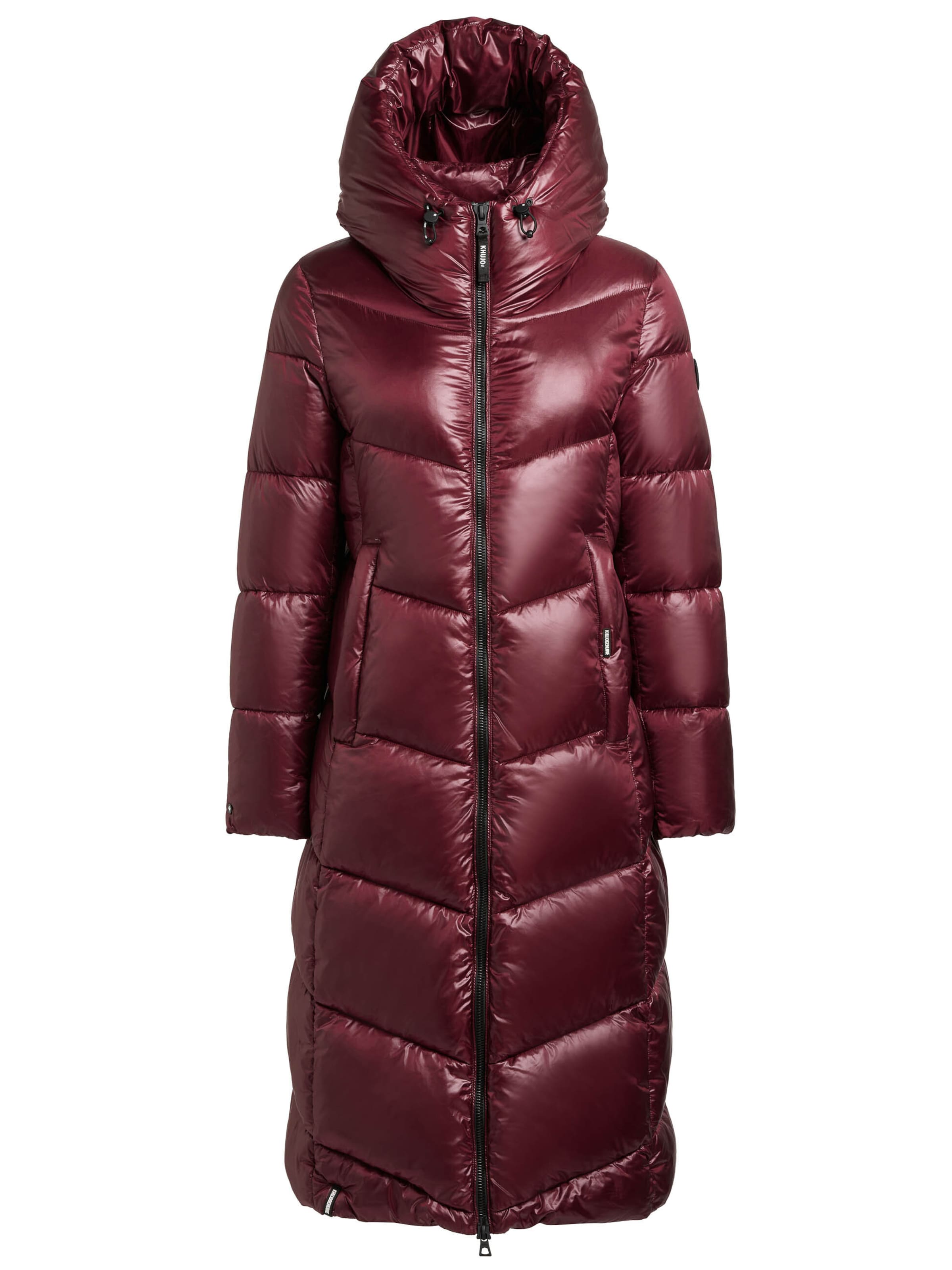 khujo Talvemantel 'Rabia', värv punane: eest vaates