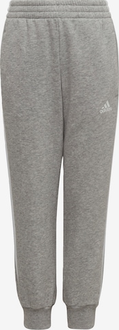 ADIDAS SPORTSWEAR Tapered Workout Pants 'Essential' in Grey: front