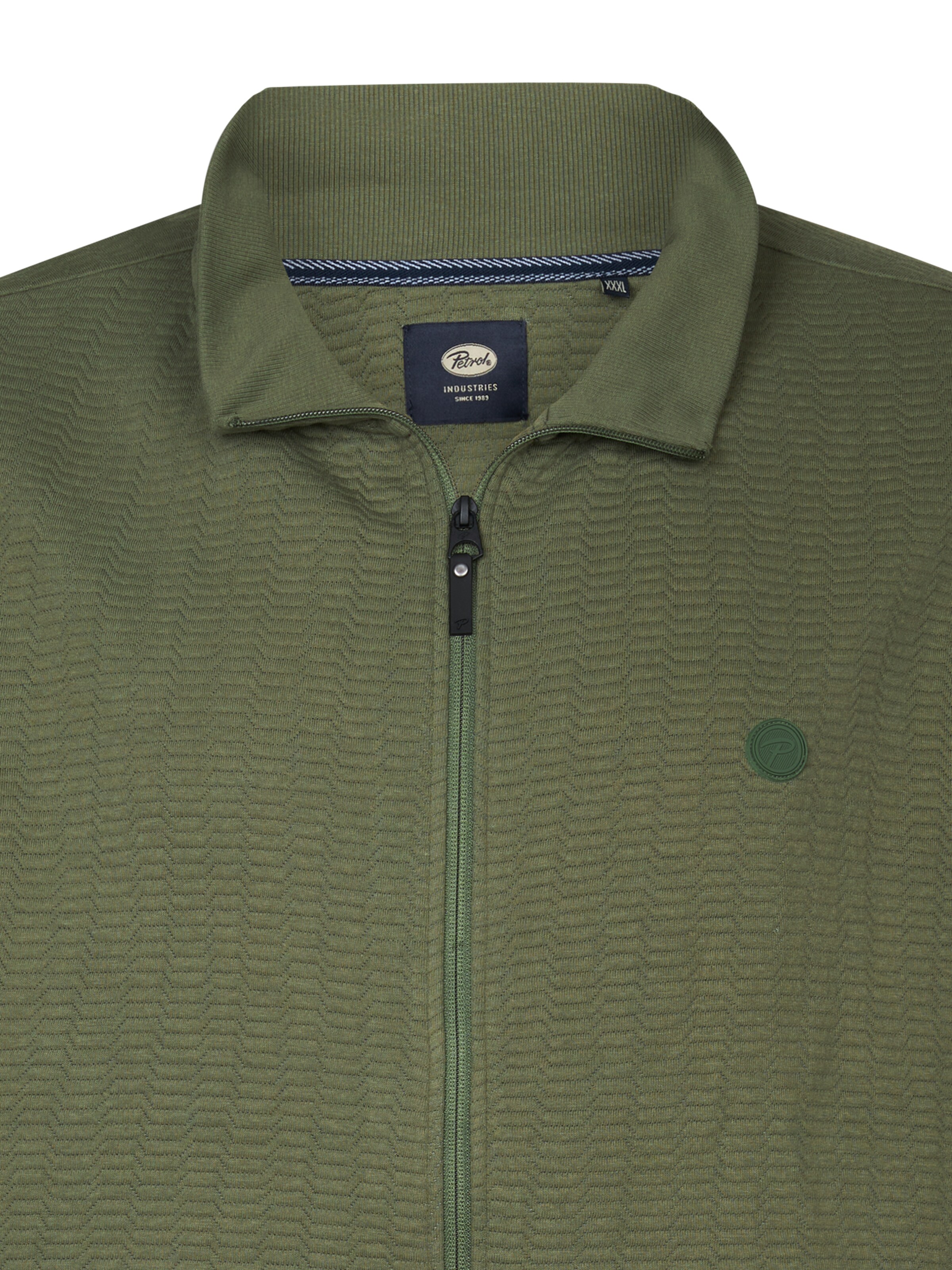 Petrol Industries Ζακέτα φούτερ σε πράσινο