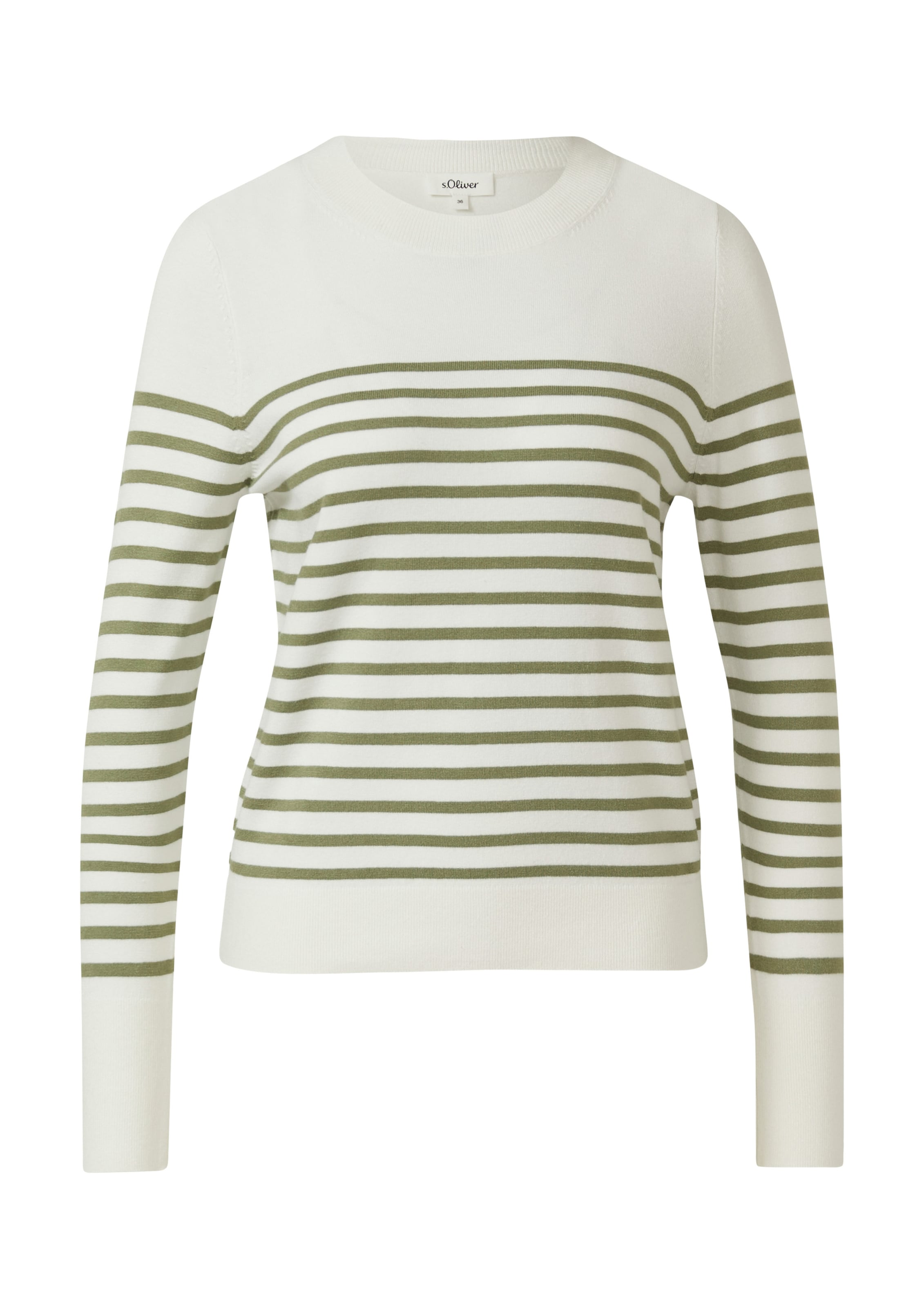 Pull-over s.Oliver en blanc : devant