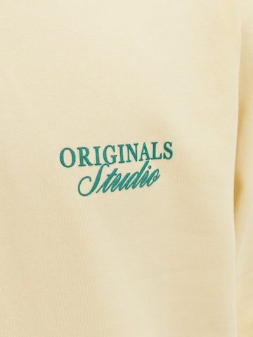 Sweat-shirt JACK & JONES en jaune