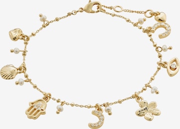 Bracelet 'Prucence' Pilgrim en or : devant
