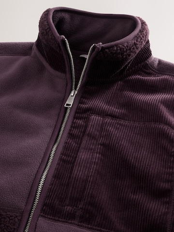 Next Флисовая куртка в Коричневый