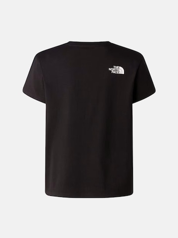 THE NORTH FACE Shirt 'THE NORTH FACE kids B MOUNTAIN NIGHT SS TEE T-SHIRT' in Zwart