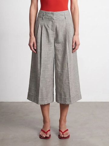 Wide Leg Pantalon 'Hose' Dilvin en gris