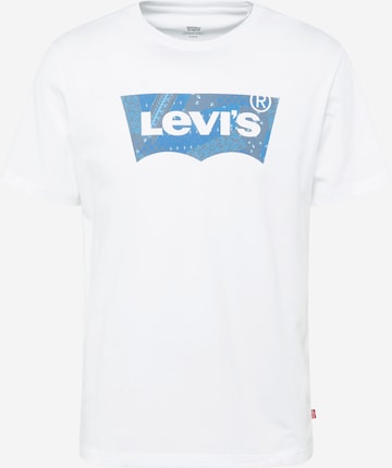 LEVI'S ® T-shirt 'Graphic Crewneck Tee' i vit: framsida