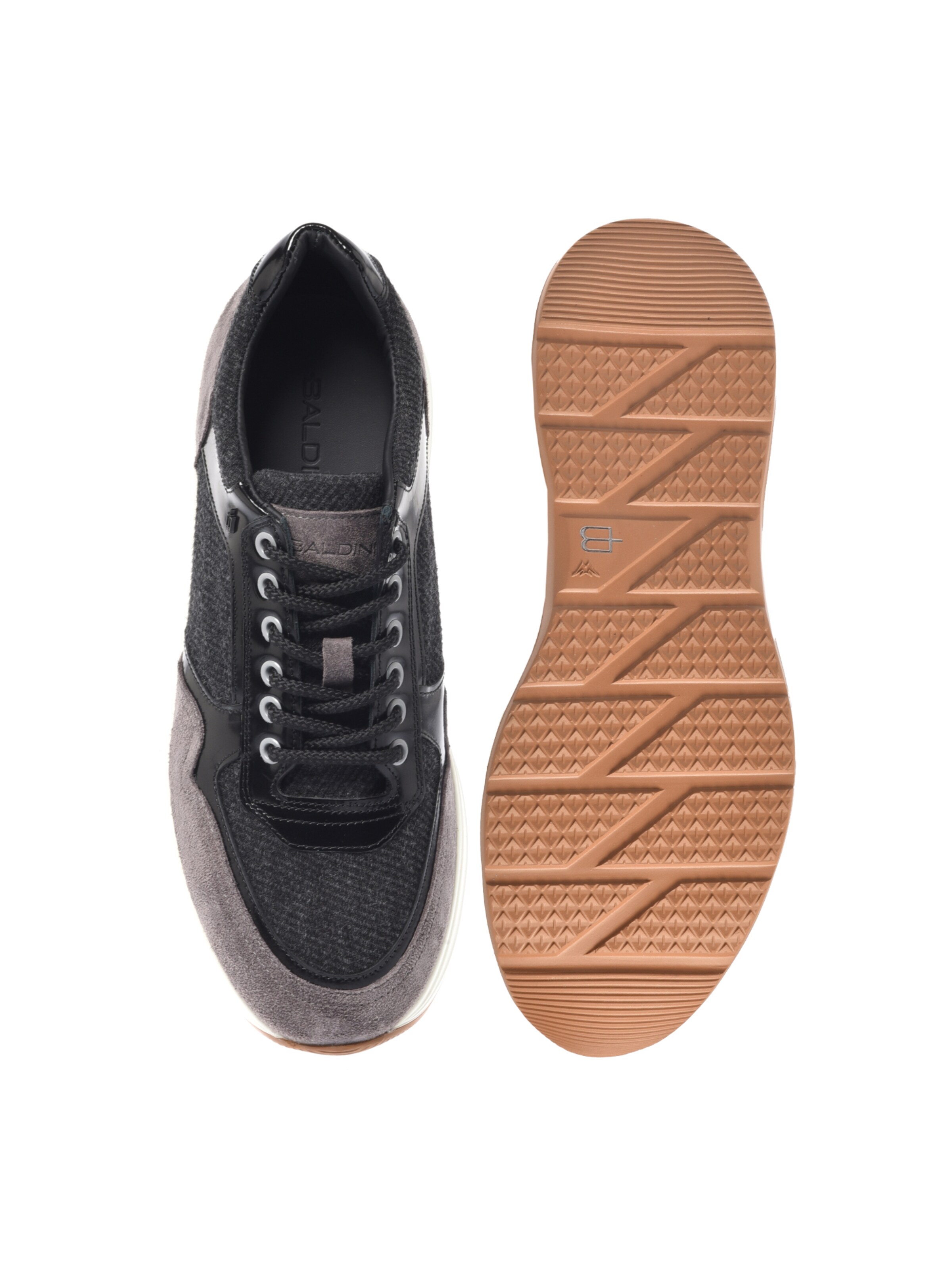 BALDININI Veterschoen in Grijs