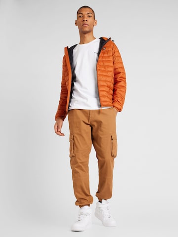 BLEND Winter Jacket 'Romsey' in Orange