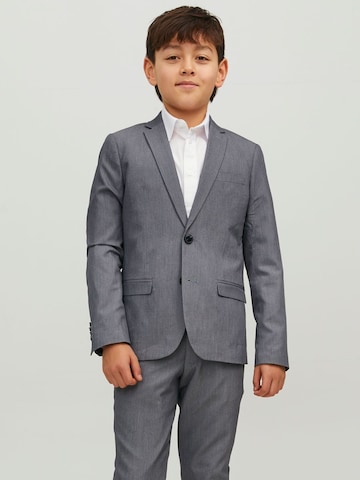 Vestes de costume Jack & Jones Junior en gris : devant