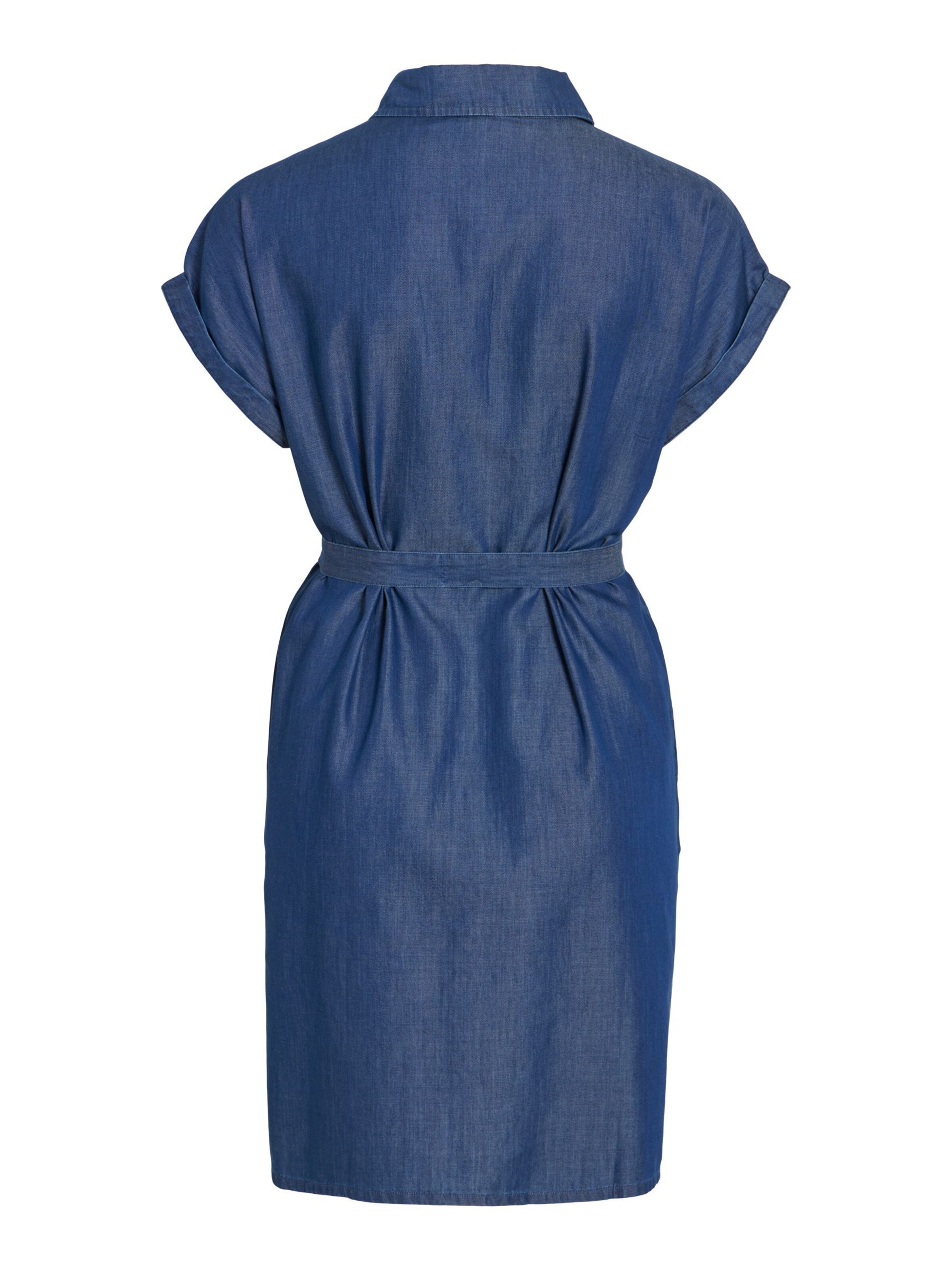 VILA Shirt dress 'VINori' in Blue