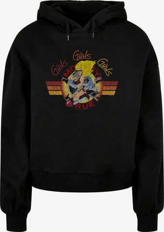 Sweat-shirt 'Motley Crue' Merchcode en noir : devant