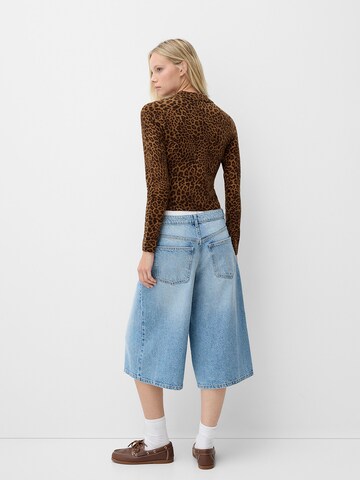 Giacca di felpa di Bershka in marrone