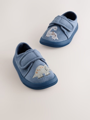 Pantoufle Next en bleu