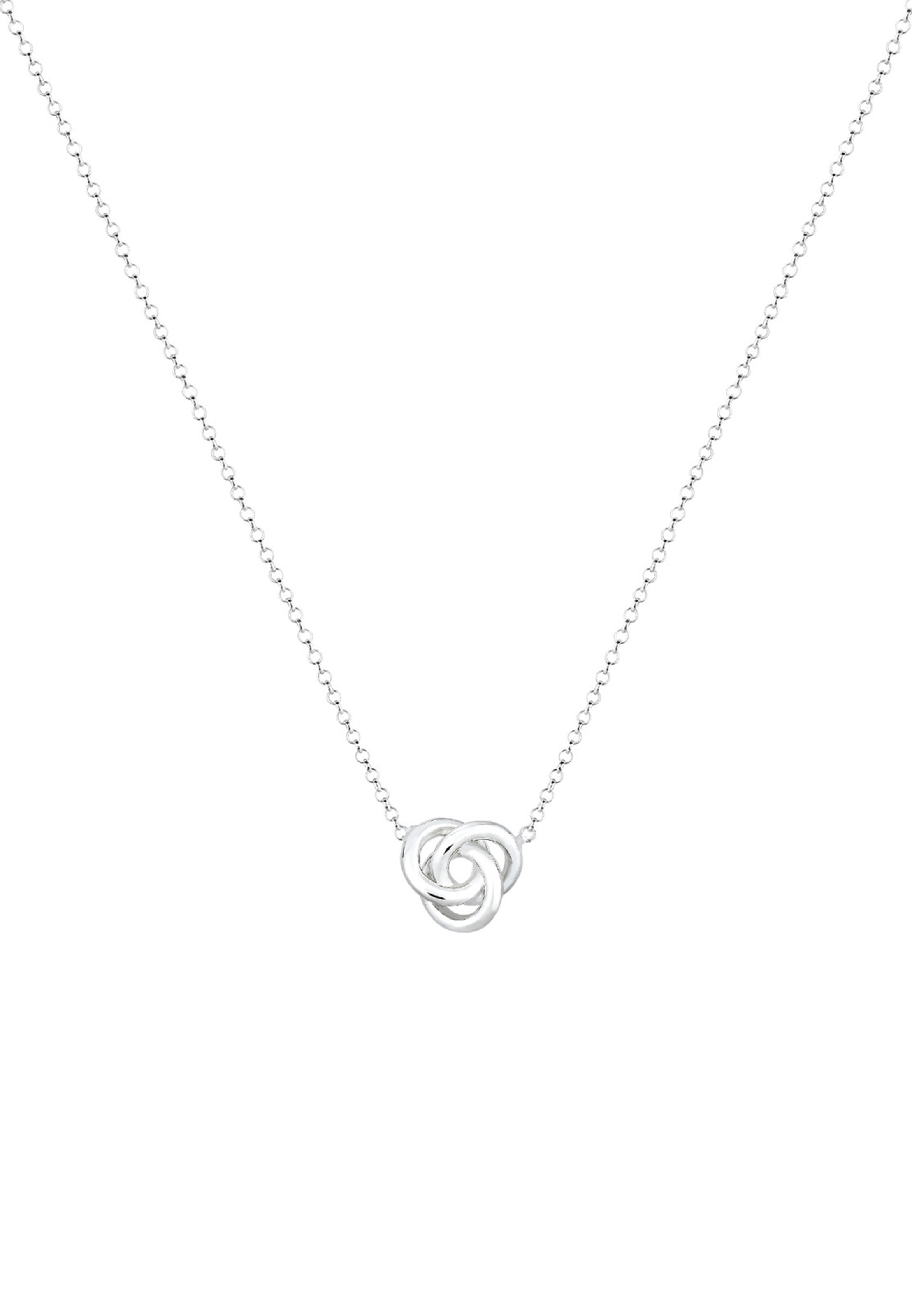 ELLI Necklace 'Knoten' in Silver