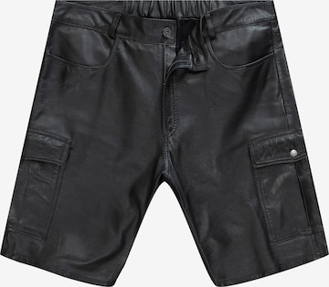 JP1880 Regular Cargo Pants in Black: front