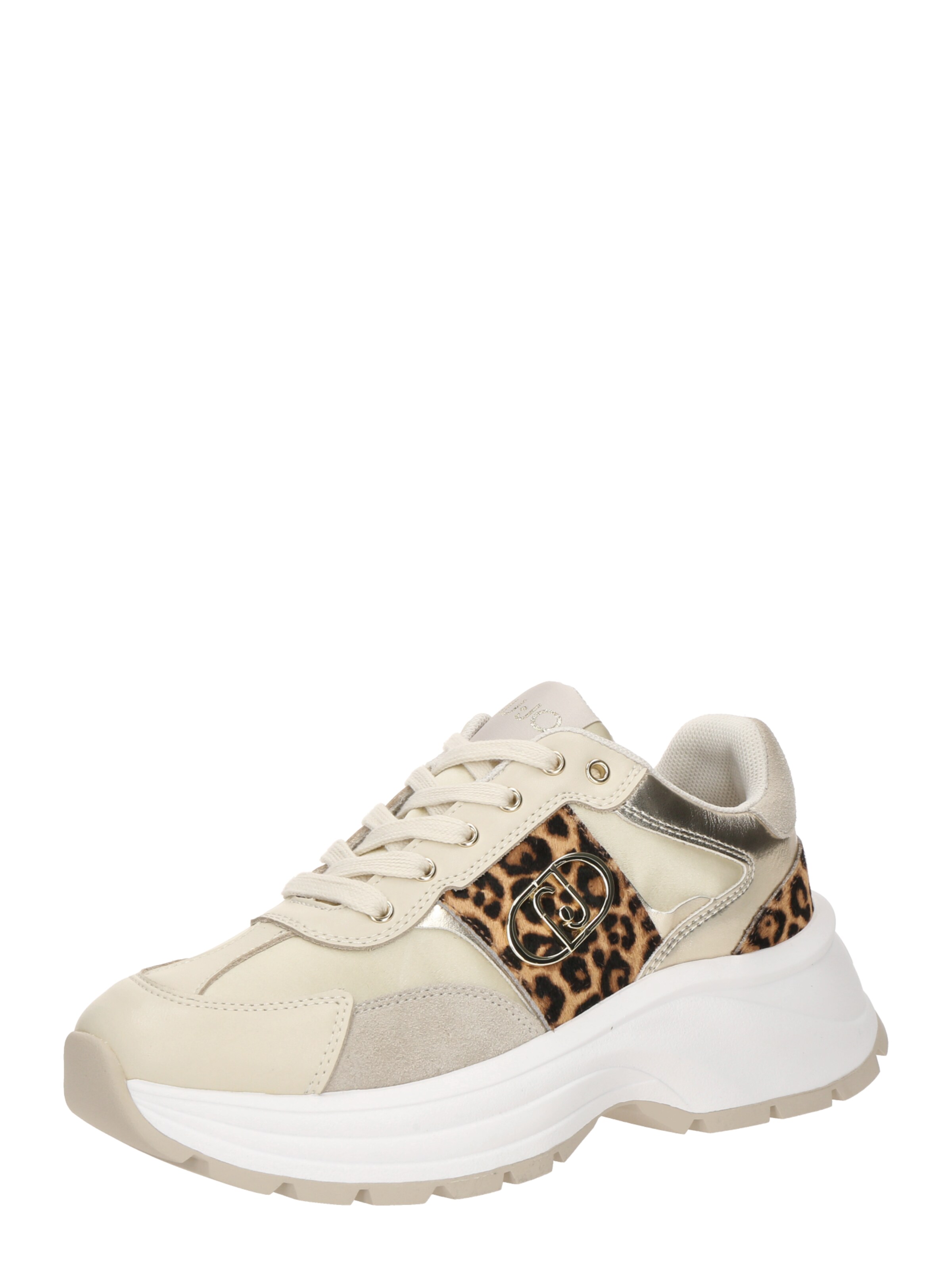 Baskets basses 'EVA 02' Liu Jo en beige : devant