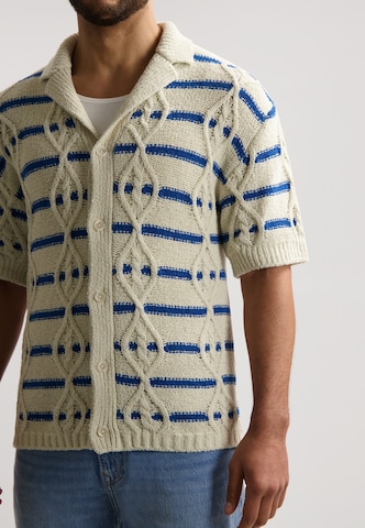 Dstrezzed Gebreid vest 'Asa' in Grijs