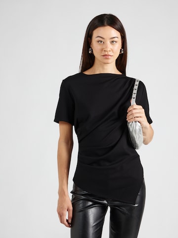 & Other Stories - Camiseta 'Cassendra' en negro: frente