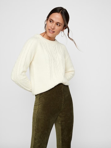 Vero Moda Petite Pullover 'PRIYA' in Weiß: predná strana