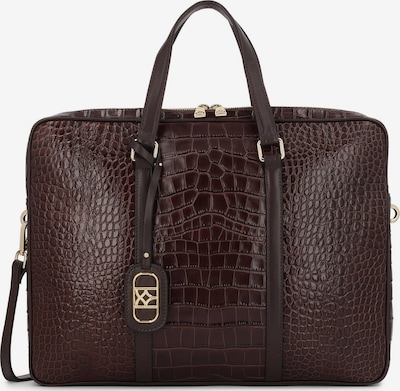 Kazar Laptoptasche in braun, Produktansicht