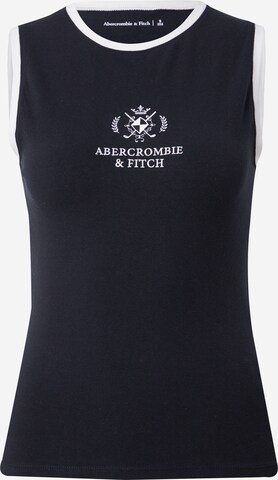 Abercrombie & Fitch Top - fekete: elől
