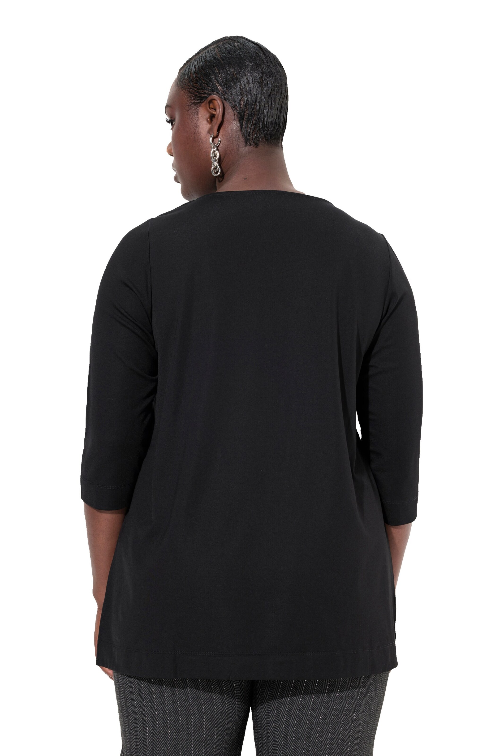 Ulla Popken Shirt in Schwarz