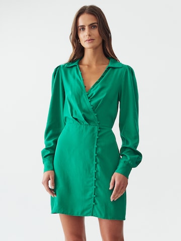 Calli Sukienka 'AXTON' w kolorze zielony: przód