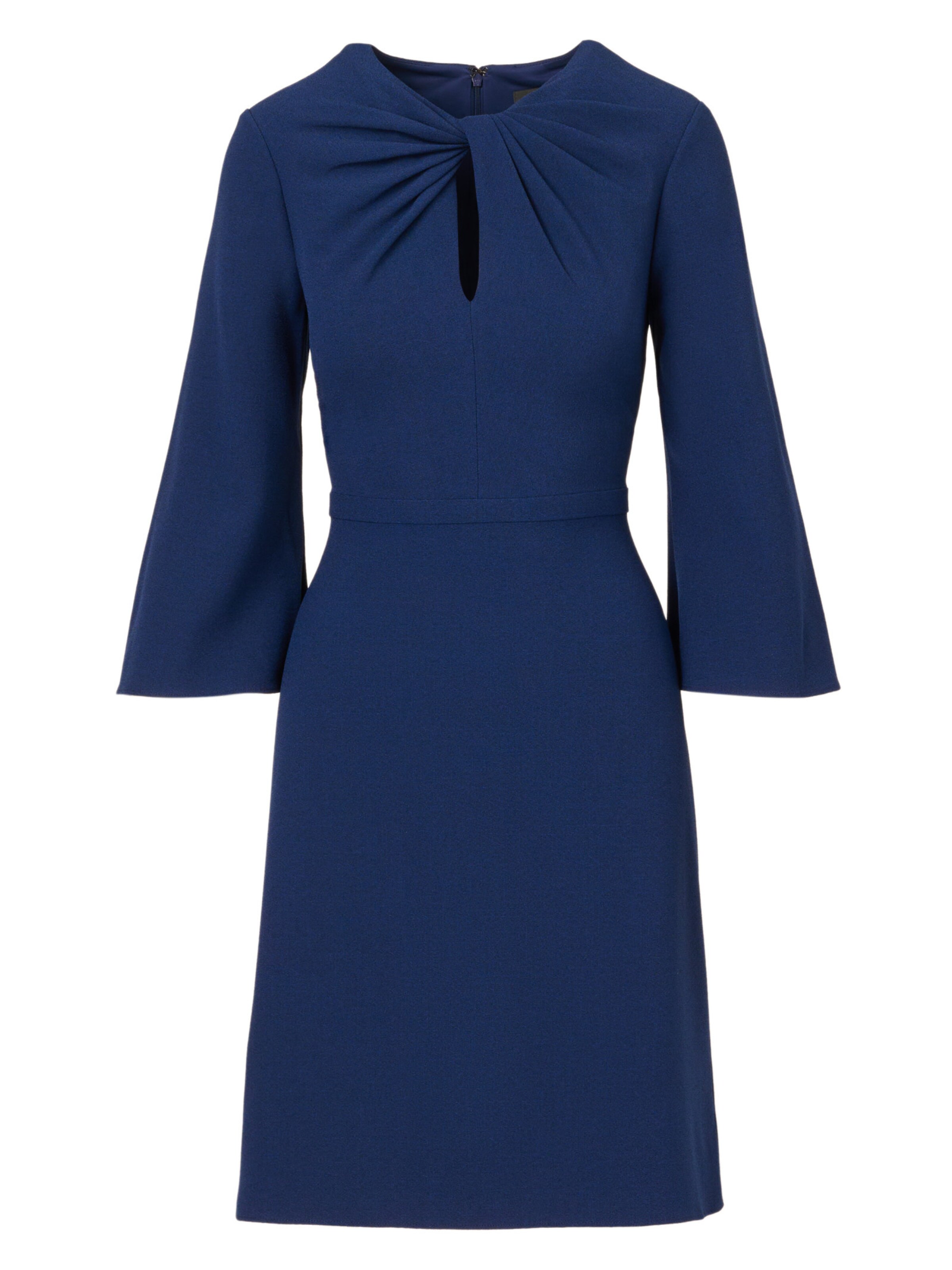 Adrianna Papell Kokerjurk in Blauw: voorkant