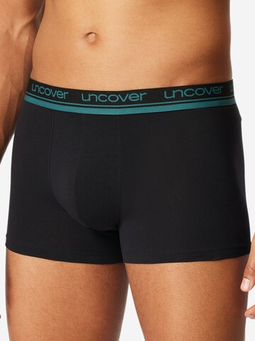 uncover by SCHIESSER Trunks 'Cotton' in Schwarz