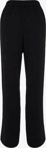 Trendyol Curve - Pierna ancha Pantalón plisado en negro