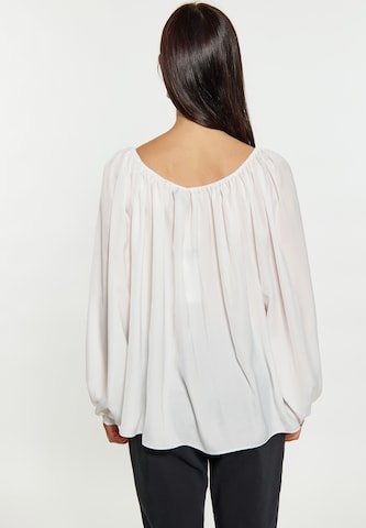 usha BLACK LABEL Blouse in White