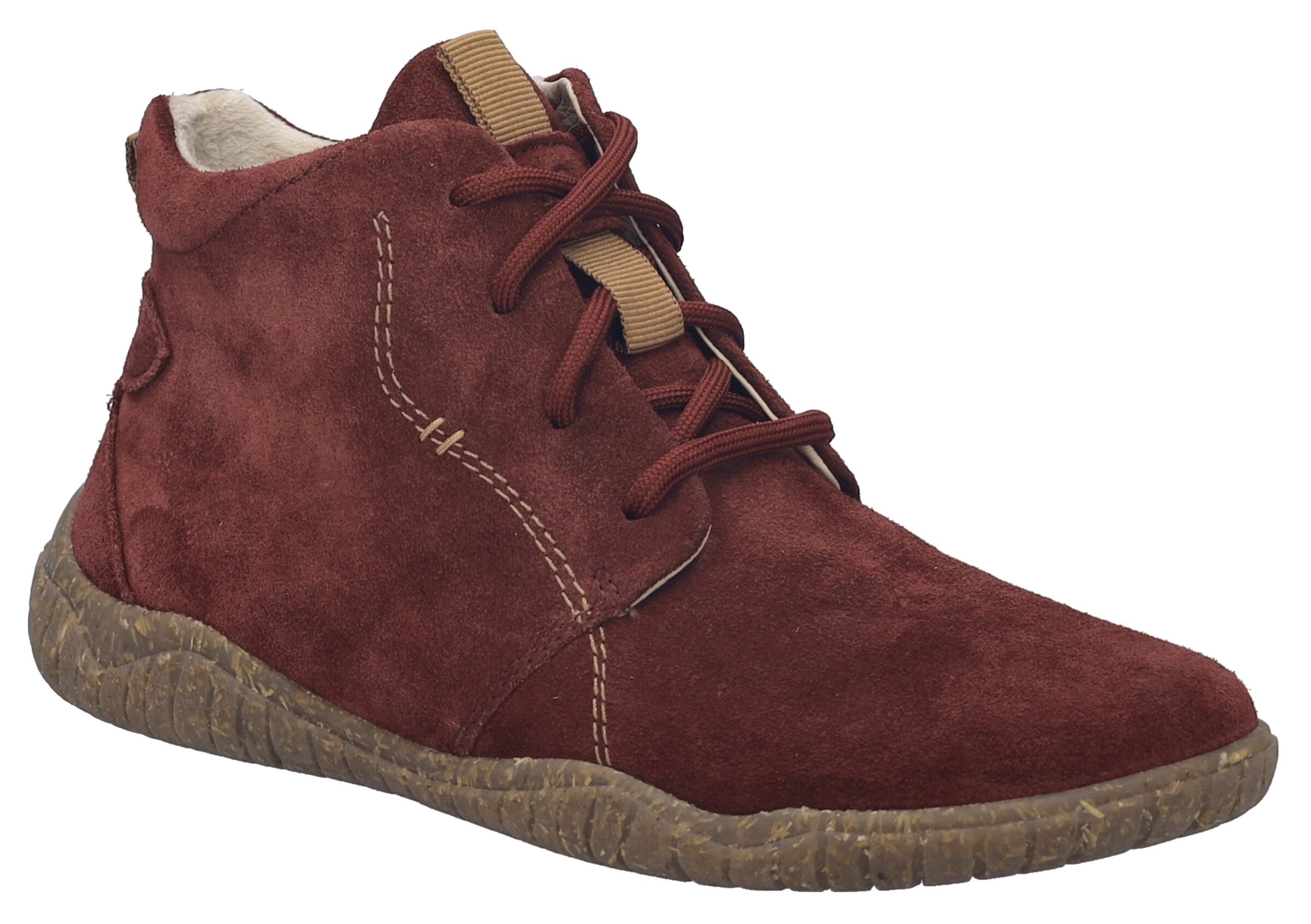 JOSEF SEIBEL Schnürstiefelette in Rot: Vorderseite