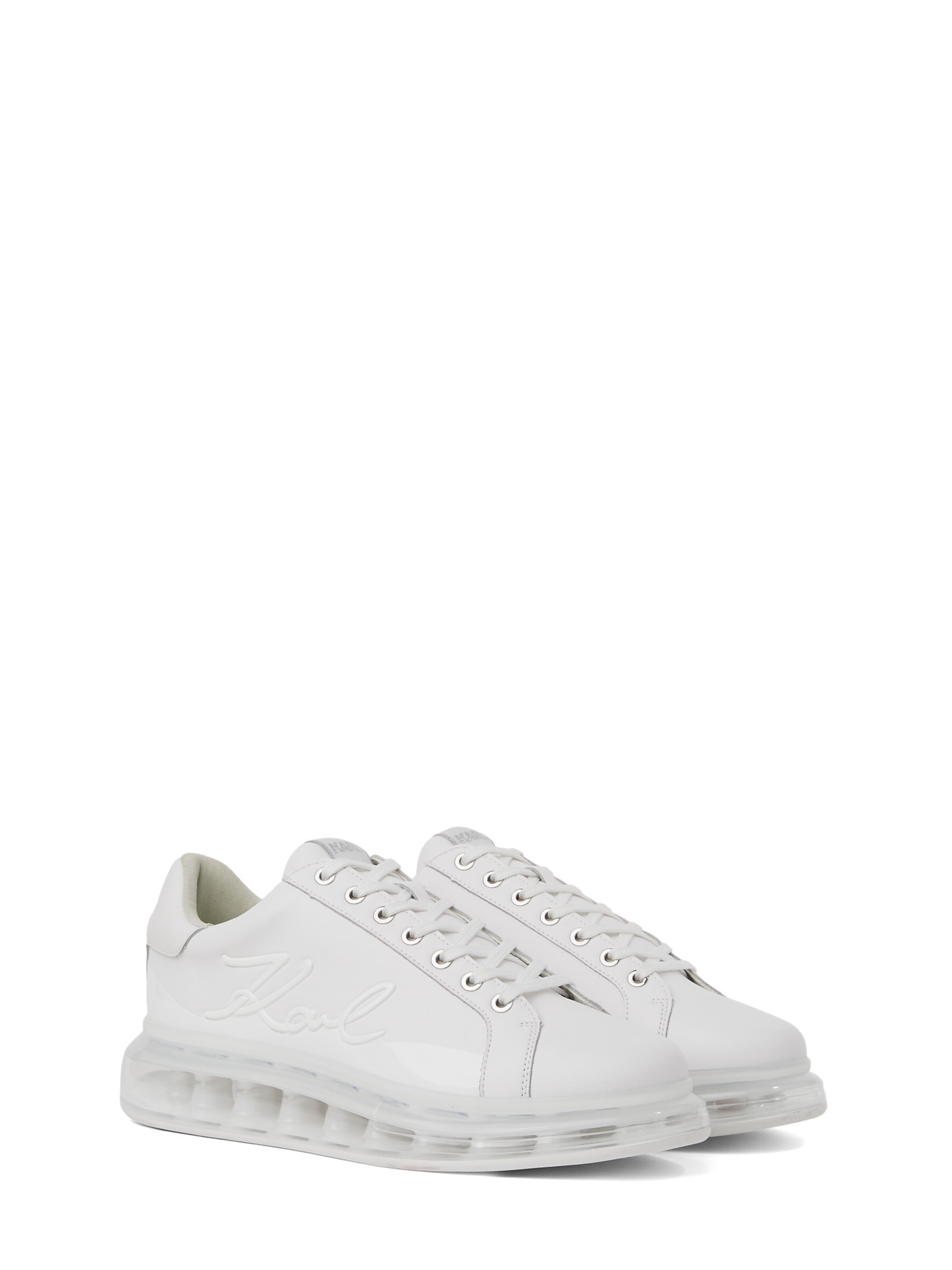 Baskets basses Karl Lagerfeld en blanc