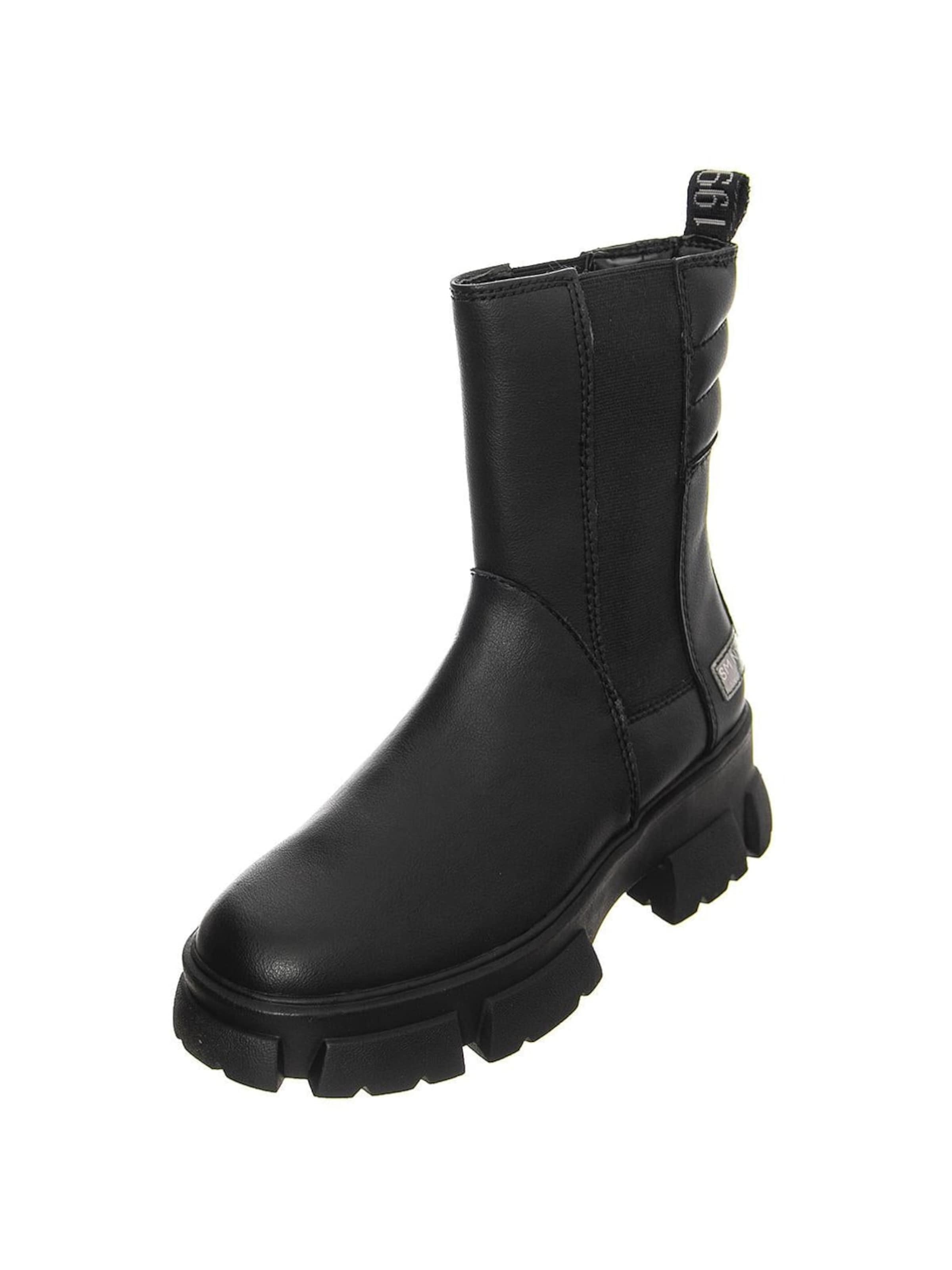STEVE MADDEN Kozaki 'Transam' w kolorze czarny: przód