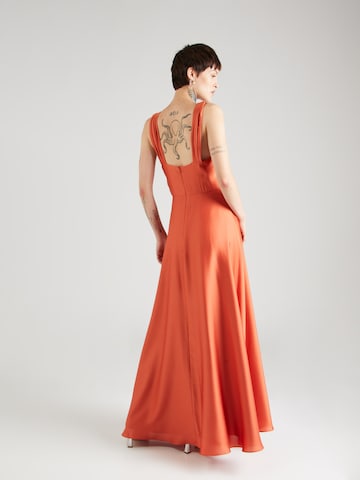 Robe de soirée SWING en orange