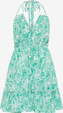 IZIA Summer Dress in Green: front