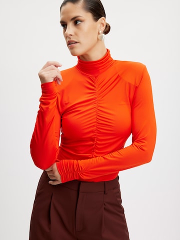 Gestuz Blouse 'Ly' in Rood: voorkant