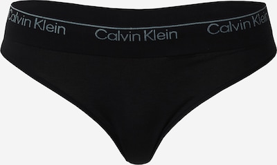 Calvin Klein Underwear Tanga em azul pombo / preto, Vista do produto