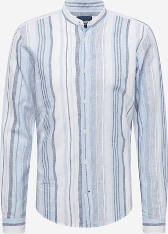 JOOP! Jeans Regular fit Button Up Shirt 'Hedde' in Blue: front