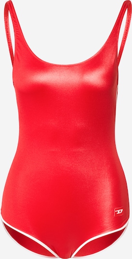 DIESEL Badpak 'ANTIOPE' in de kleur Rood / Wit, Productweergave